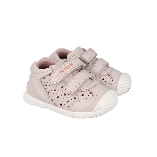Pantofi fete din piele perforată, Biomecanics 262101-A779
