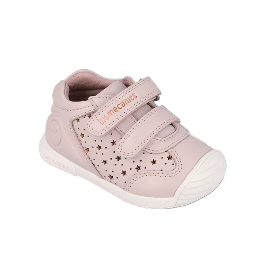 Pantofi fete din piele perforată, Biomecanics 262101-A779