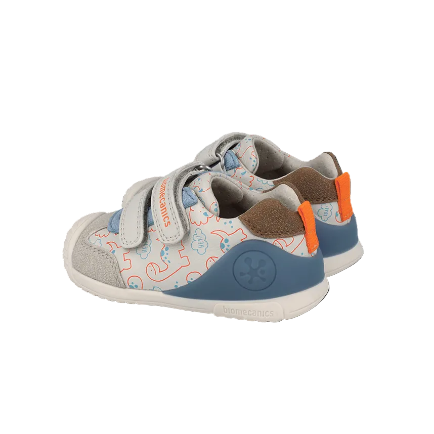 Pantofi băieți din piele, Biomecanics 262120-B695